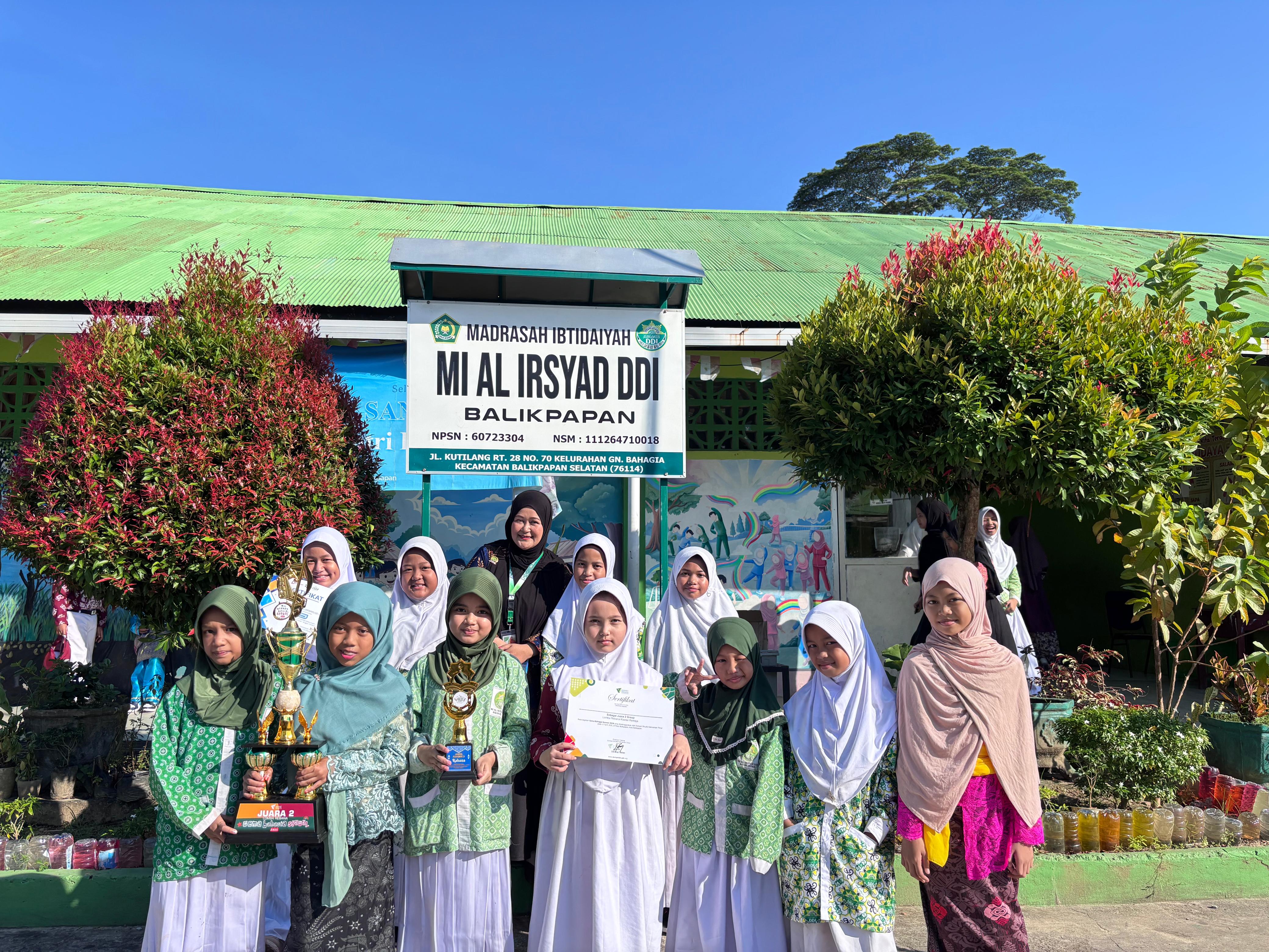 SISWI MI AL-IRSYAD JUARA 2 REBANA TINGKAT BALIKPAPAN